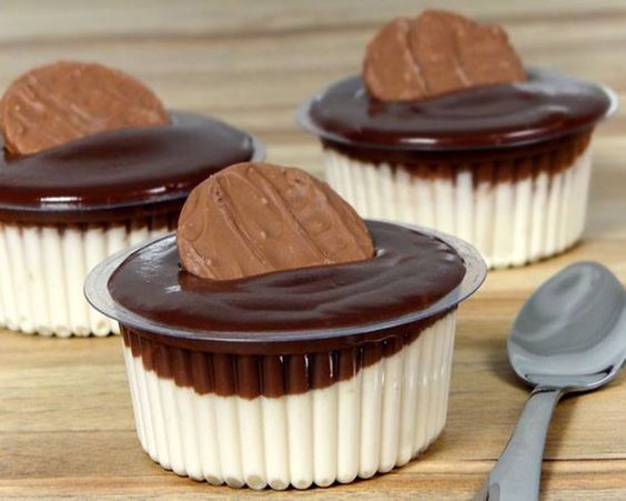 Porção individual de torta holandesa é mais fácil de ser servida (Foto: Reprodução)